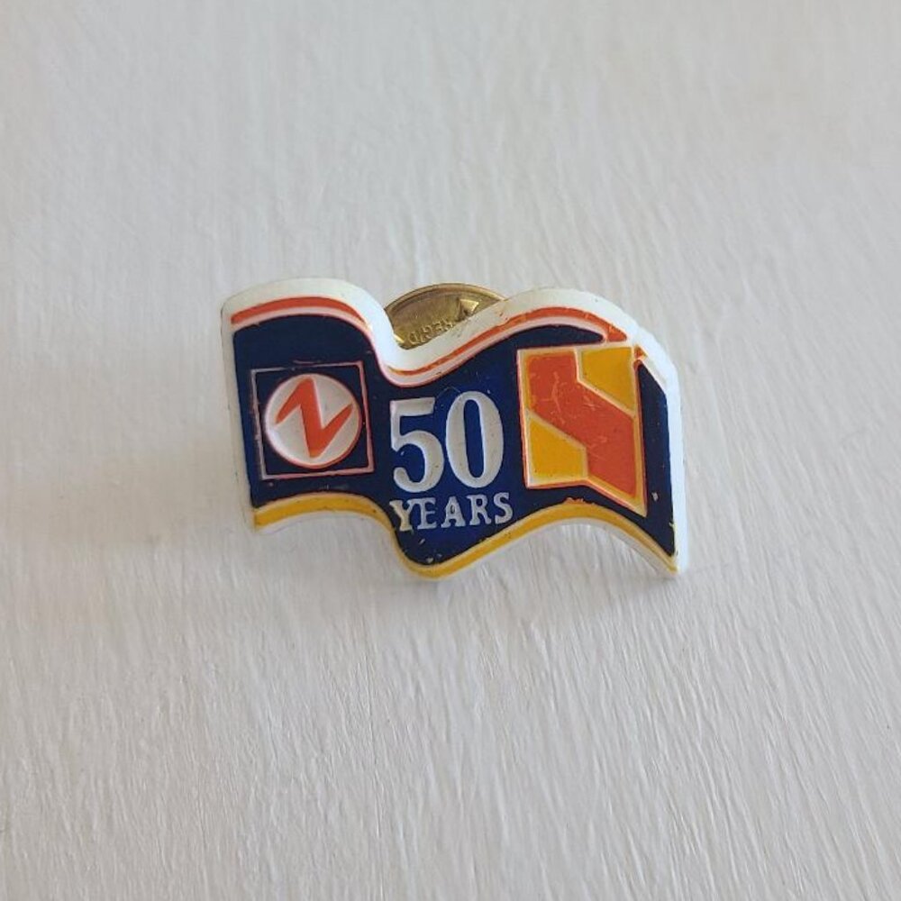 California USA Fifty Years Vintage Lapel Pin